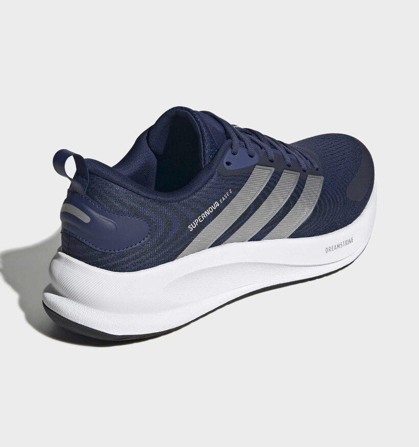 adidas Supernova Ease 2 Baskets en Bleu fonc&eacute; pour hommes (375284) - pour semelles orthop&eacute;diques