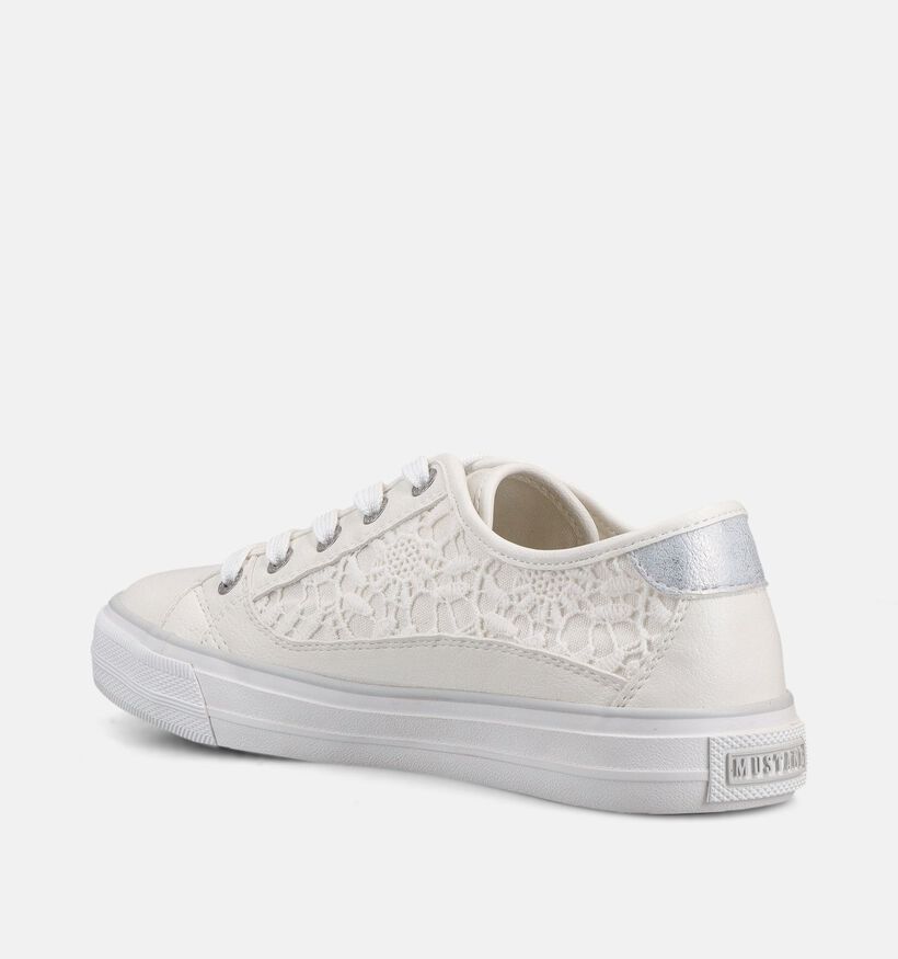 Mustang Witte Sneakers voor dames (372076)