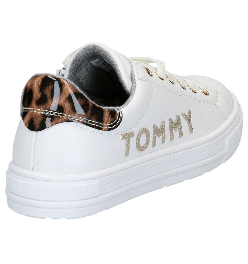 Tommy Hilfiger Baskets basses en Blanc en simili cuir (279887)