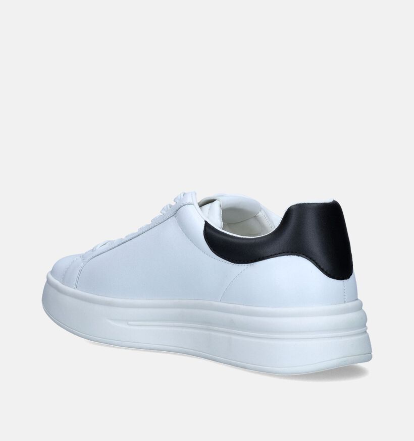 Guess Winno Chaussures à lacets en Blanc pour hommes (350443) - pour semelles orthopédiques