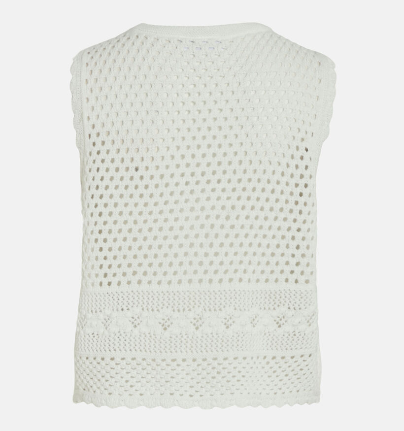 Vila Dolise Wit Crochet Top voor dames (342151)