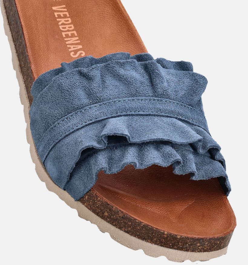 Verbenas Rocio Blauwe Slippers voor dames (370169)