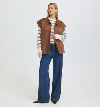 Fransa Vestes Marron