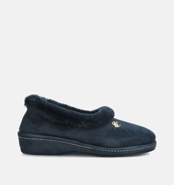 Scapa Pantoufles Noir/Bleu