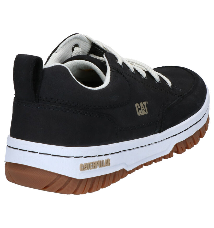 Caterpillar Decade Chaussures à Lacets en Noir en cuir (256192)