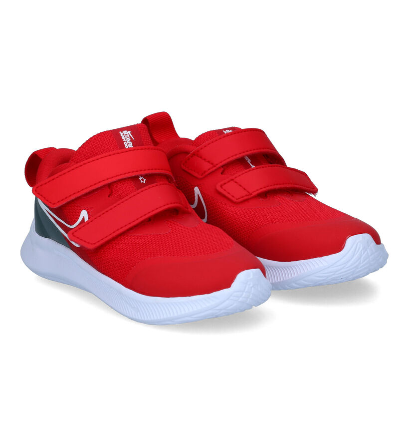 Nike Star Runner 3 TD Rode Sneakers voor jongens, meisjes (316262)
