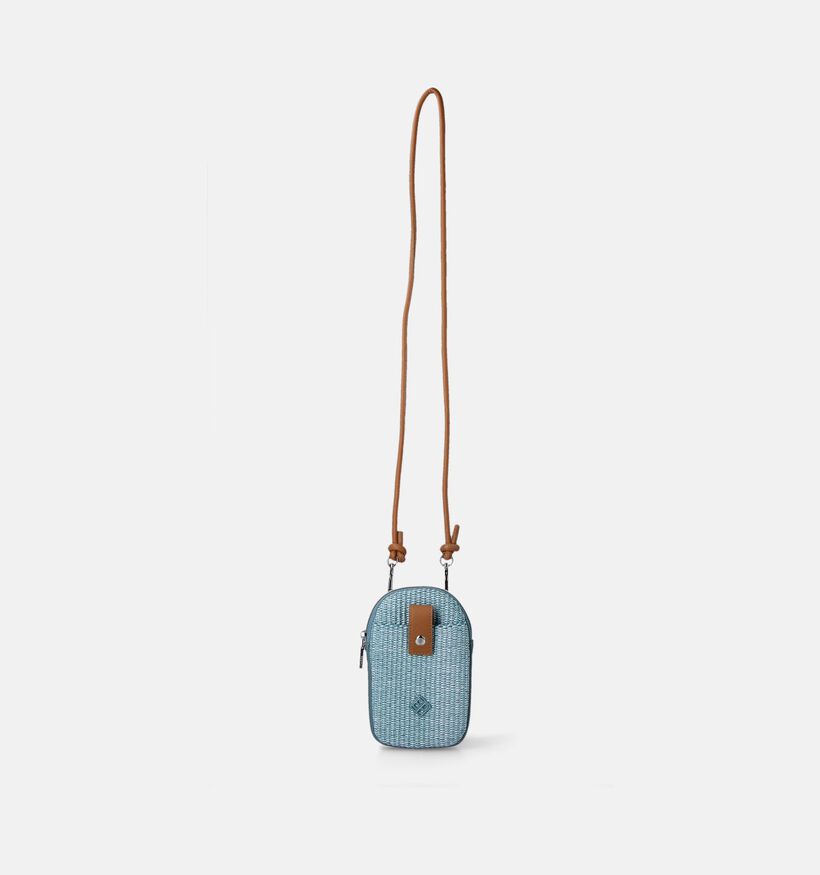 Pepe Moll Rafia Étui pour téléphone en Bleu pour femmes (359008)