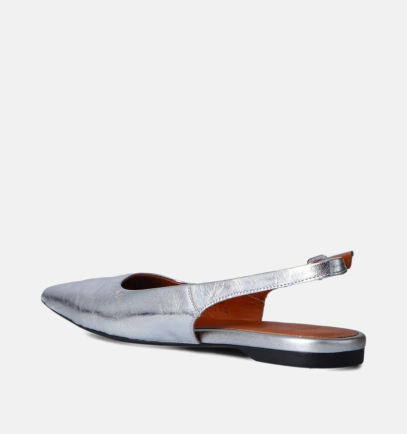 Vagabond Shoemakers Hermine Zilveren Slingback ballerina's voor dames (355465)