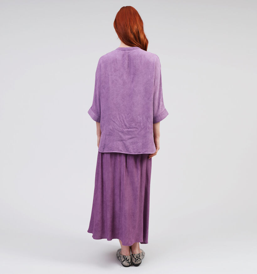 Rue Mazarine Syan Blouse en Lilas pour femmes (357948)