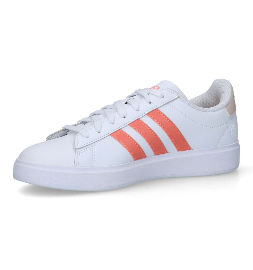 adidas Grand Court 2.0 Baskets en Blanc pour femmes (318863) - pour semelles orthopédiques