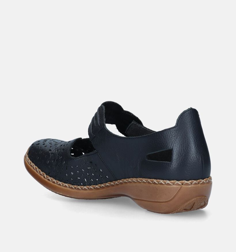 Rieker Chaussures confort en Bleu foncé pour femmes (339071)
