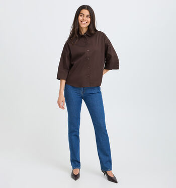 Fransa Blouses Bruin