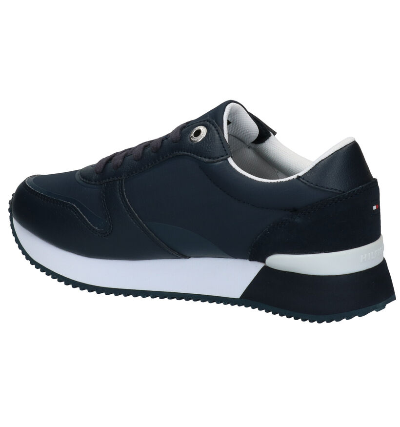 Tommy Hilfiger Active City Blauwe Sneakers in kunstleer (276246)