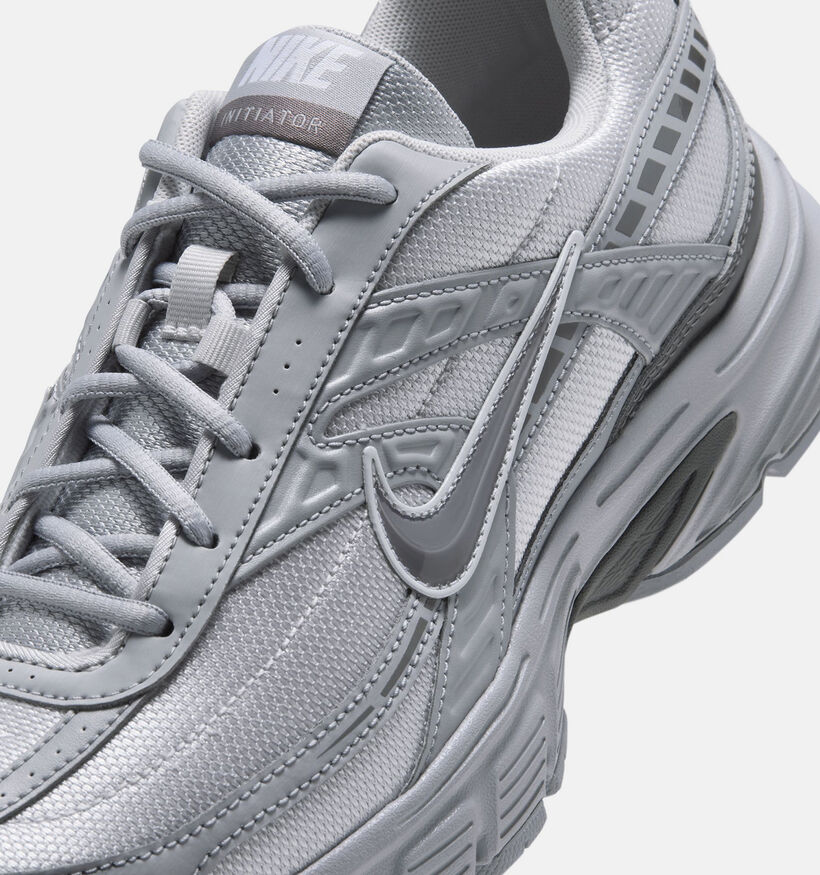 Nike Initiator Grijze Lage Sneakers voor heren (380408)