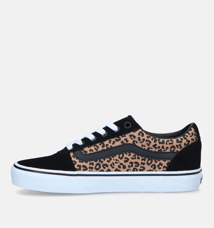 Vans Ward Zwarte Skate sneakers voor dames (327994)