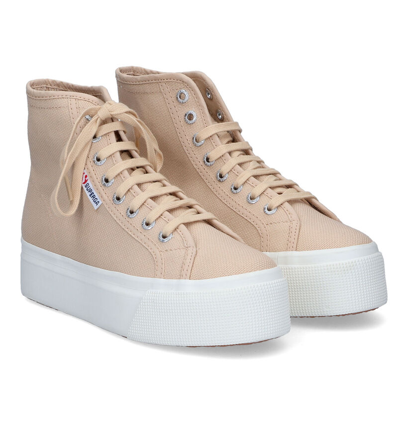 Superga Hi Top Witte Hoge Sneakers voor dames (305725)