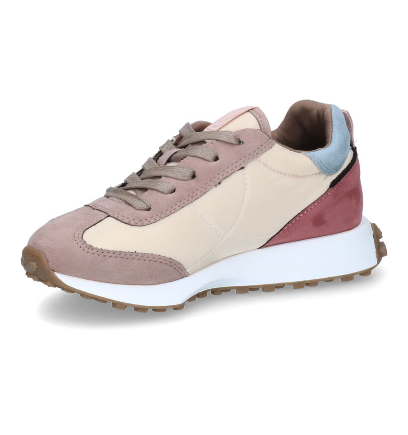 Milo & Mila Beige Sneakers voor meisjes (318688) - geschikt voor steunzolen