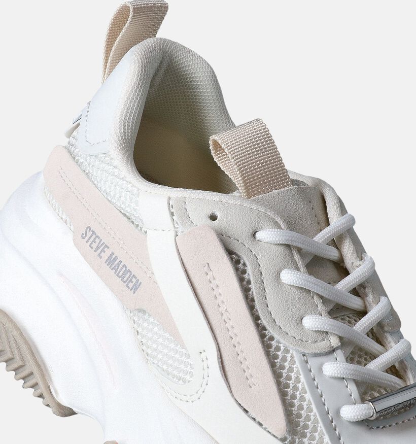 Steve Madden Possession Beige Chunky sneakers voor dames (353584) - geschikt voor steunzolen