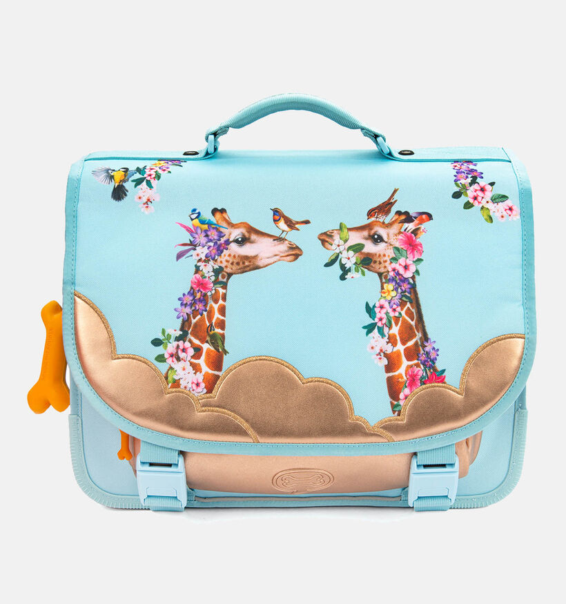 STONES and BONES Lotus Blauwe Boekentas voor meisjes (342269)