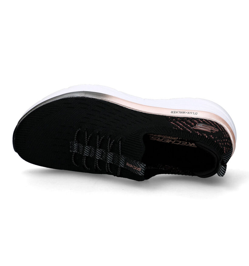 Skechers D'Lux Walker Zwarte Sneakers voor dames (319361)