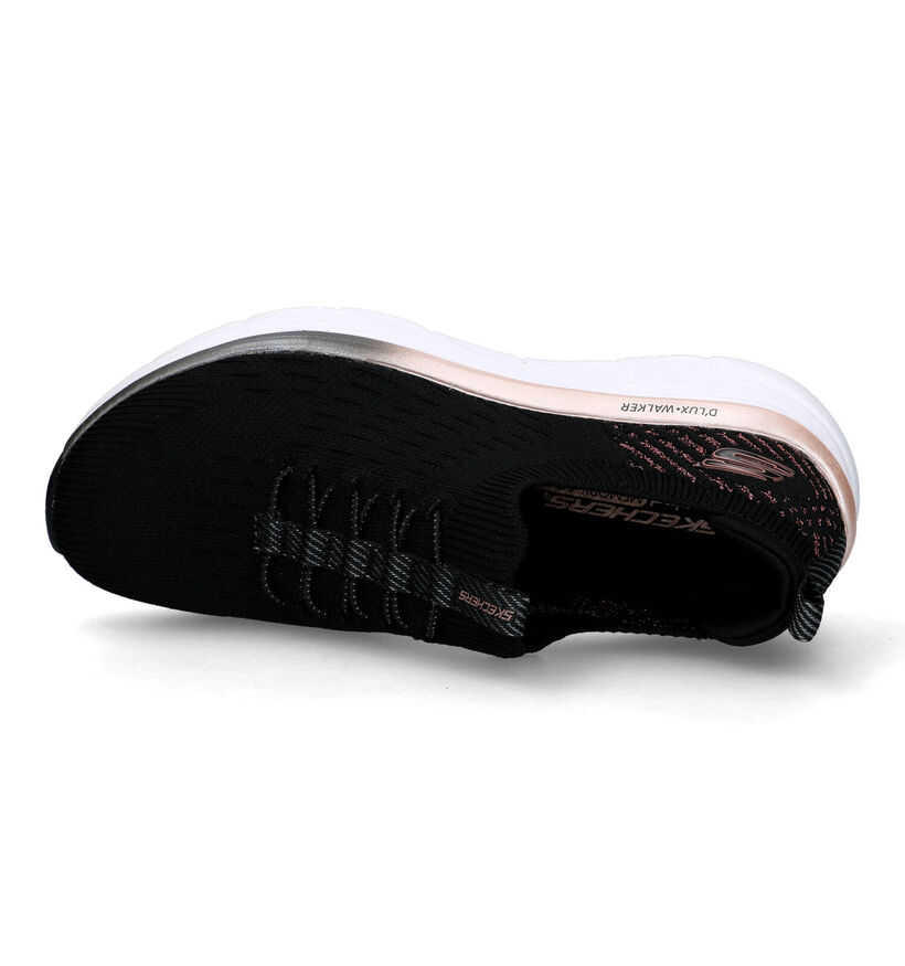 Skechers D'Lux Walker Baskets en Noir pour femmes (319361)