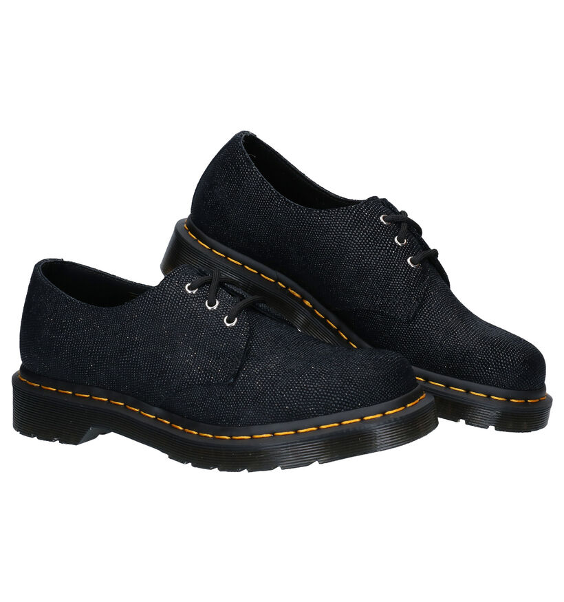 Dr. Martens 1461 Zwarte Veterschoenen in leer (277067)