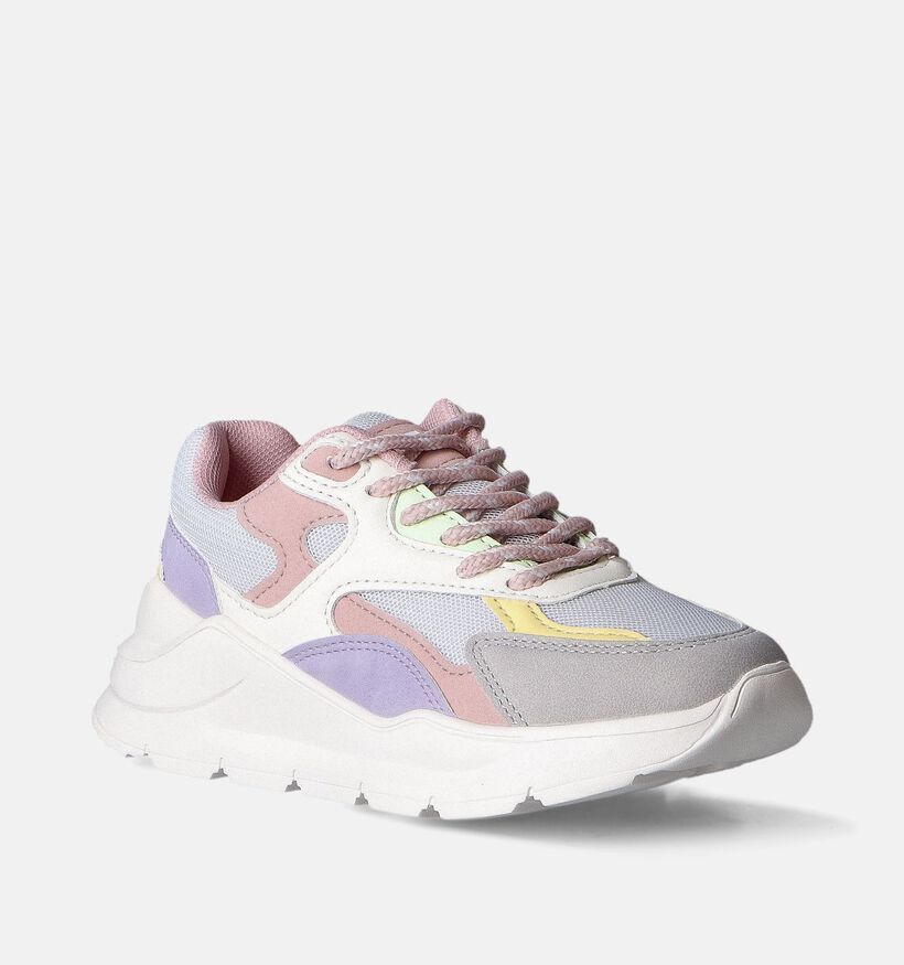 CEMI Baskets basses en Violet pour filles (354184)