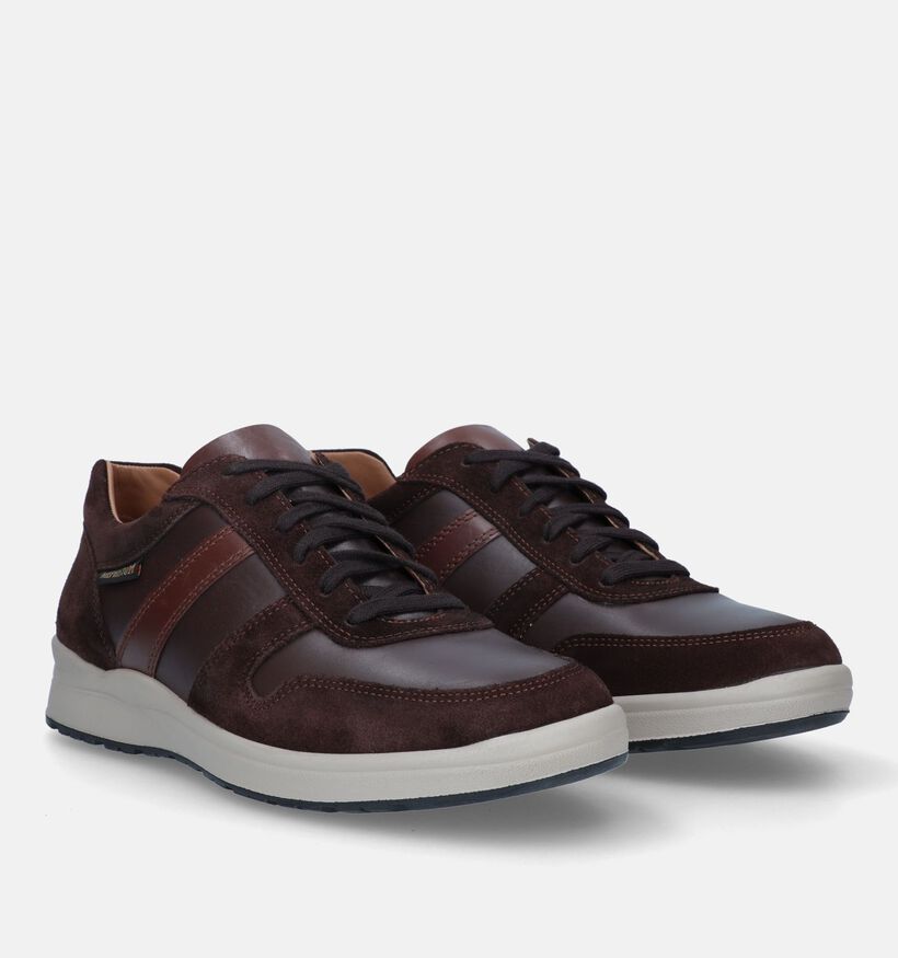 Mephisto Vito Velsport Taupe Veterschoenen voor heren (354521) - geschikt voor steunzolen