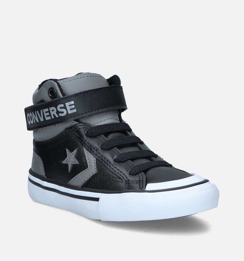 Convers Pro Blaze Easy-on Baskets en Gris pour garçons (348309)