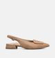 Paul Green Lichtbeige Slingback Ballerina's voor dames (374126)