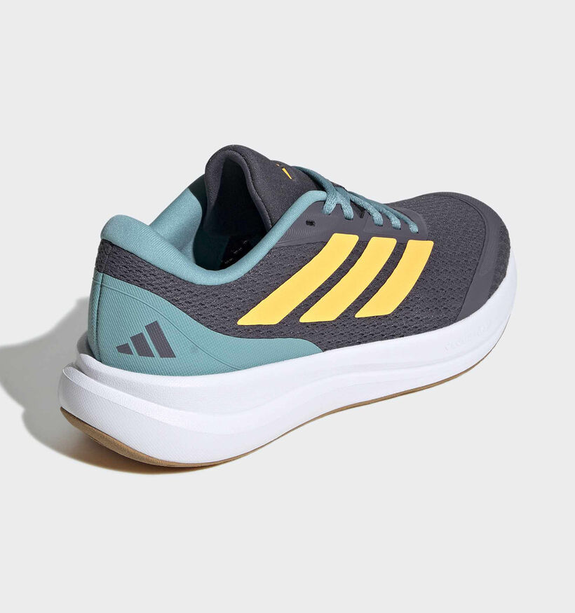 adidas Runfalcon Donkergrijze Sneakers voor jongens, meisjes (375434) - geschikt voor steunzolen