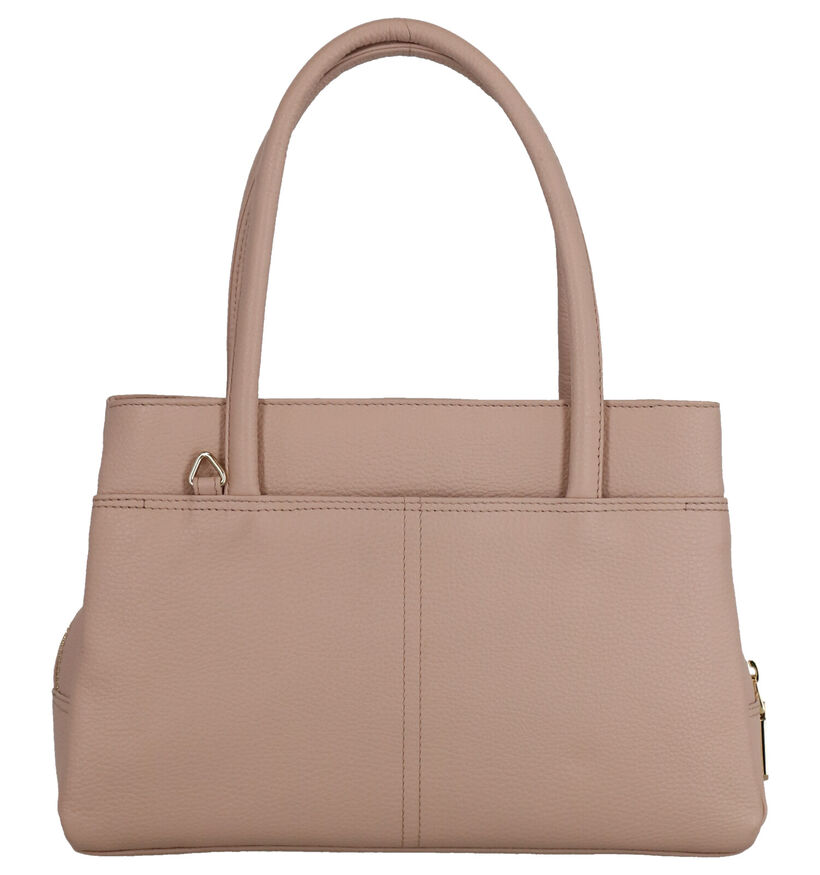 Crinkles Lila Handtas in leer (295303)