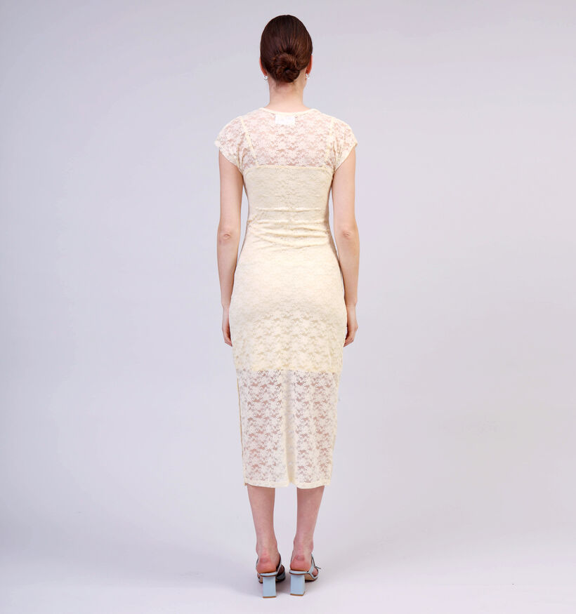 SISTERS POINT Vupa Robe en Jaune pour femmes (363313)