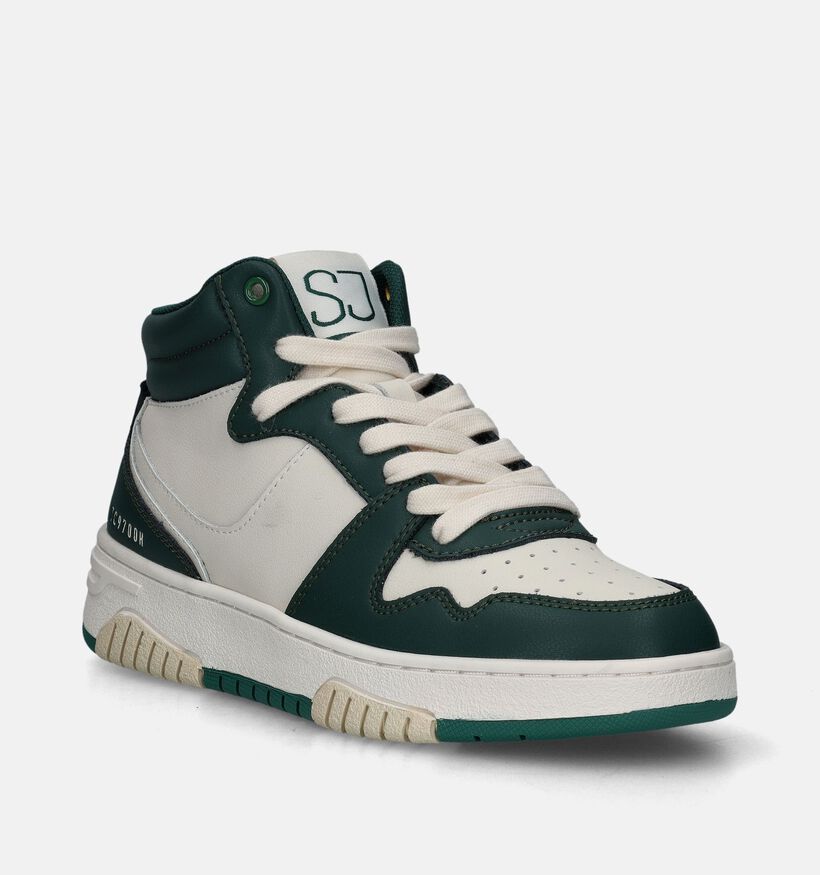SJ Icon Baskets en Blanc pour filles, garçons (345516) - pour semelles orthopédiques