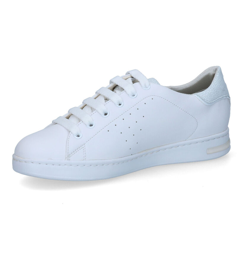 Geox Jaysen Witte Sneakers voor dames (311611) - geschikt voor steunzolen