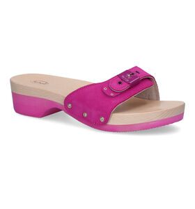 Scholl Pescura Gele Slippers in daim (305666)