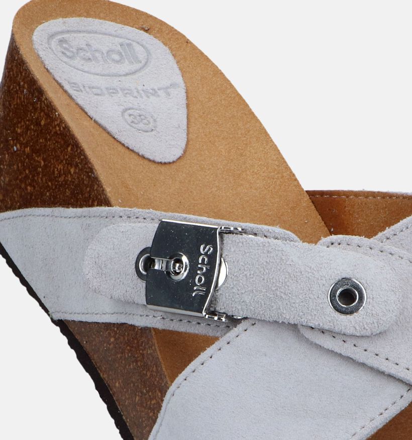 Scholl Elon Mules en Gris pour femmes (336767)