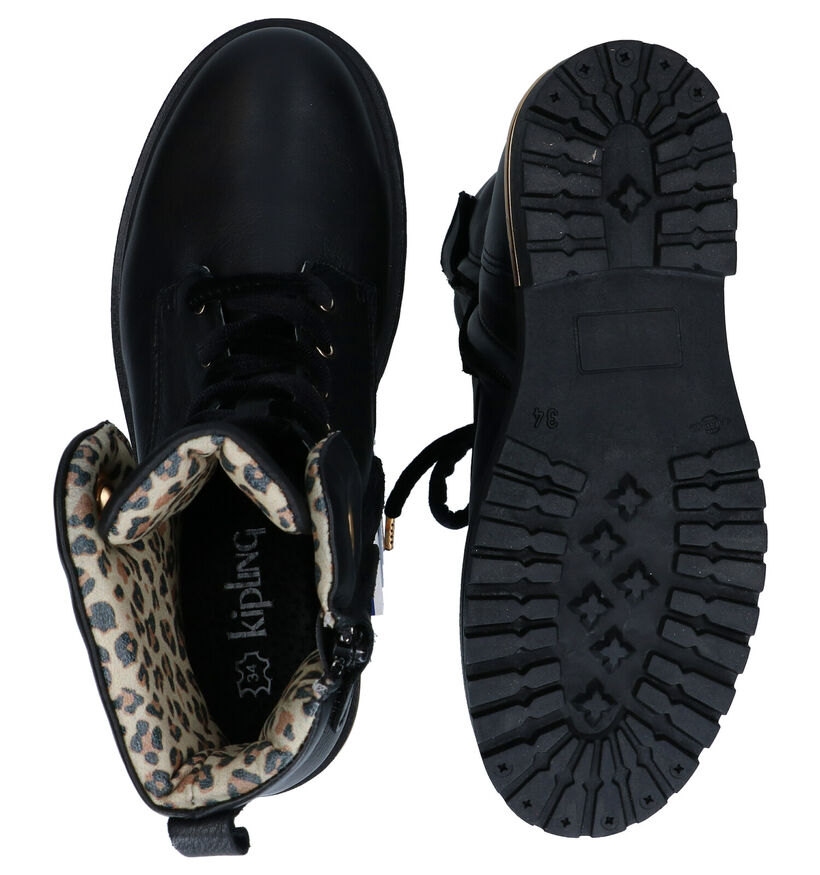 Kipling Hannelore Bottines en Noir en cuir (282889)
