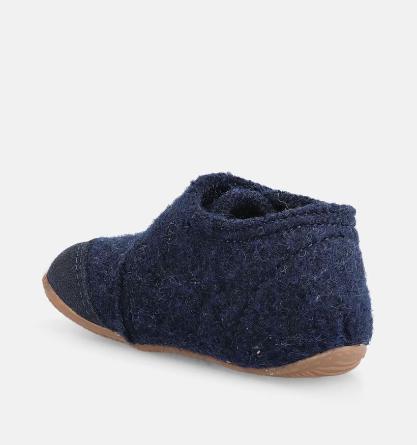 Living Kitzb&uuml;hel Pantoufles en Bleu fonc&eacute; pour gar&ccedil;ons (381170)
