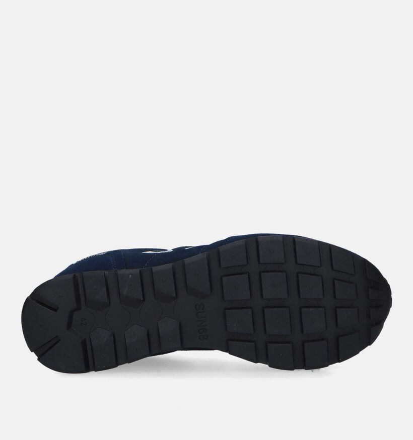 Sun 68 Tom Suede Kaki Sneakers voor heren (329900) - geschikt voor steunzolen