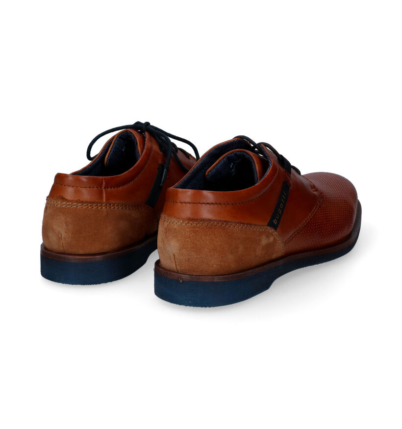 Bugatti Melchior Cognac Geklede Veterschoenen voor heren (311557)