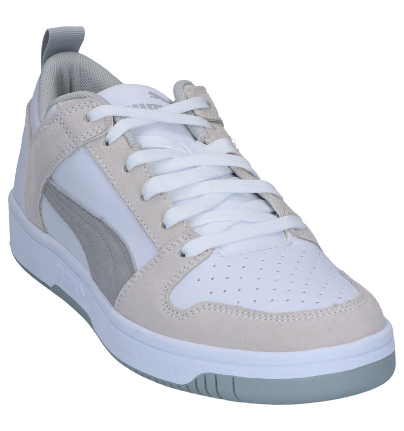 Rebound Baskets basses en Blanc en nubuck (252597)