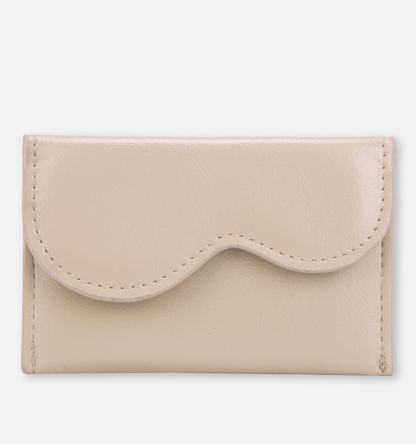 Hvisk Wallet Wave Soft Structure Beige Kaartenhouder voor dames (338122)