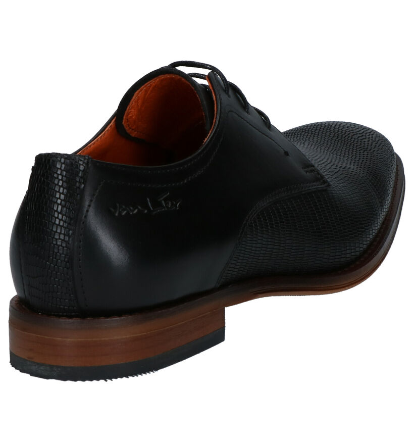 Van Lier Chaussures habillées en Noir en cuir (261908)