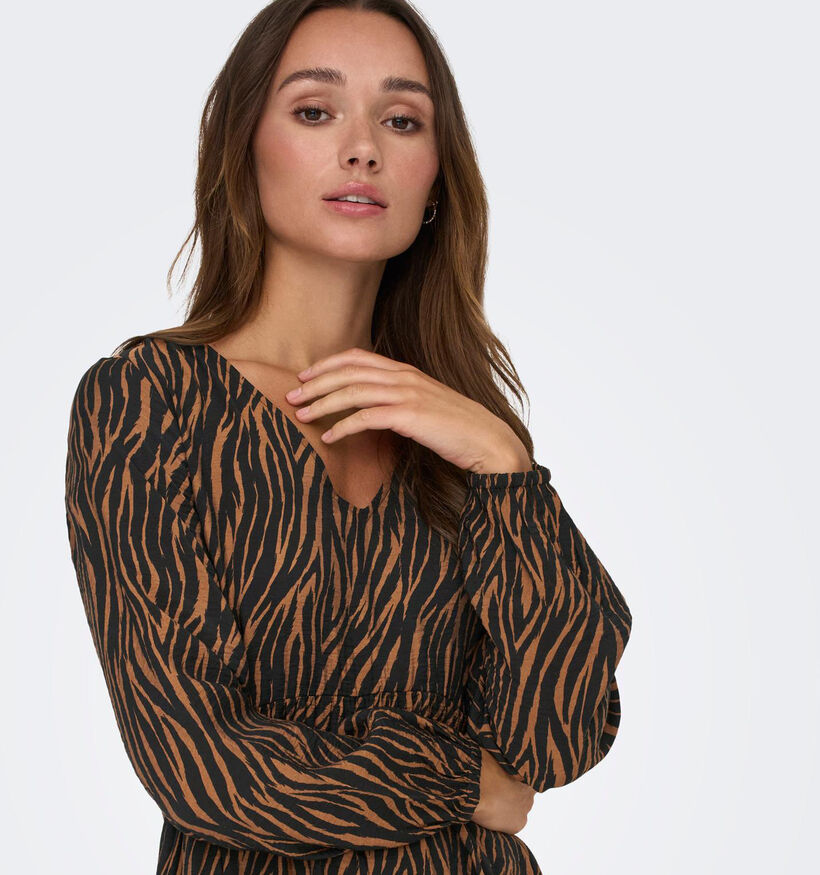 JDY Barbara Zwarte Midi jurk voor dames (330945)