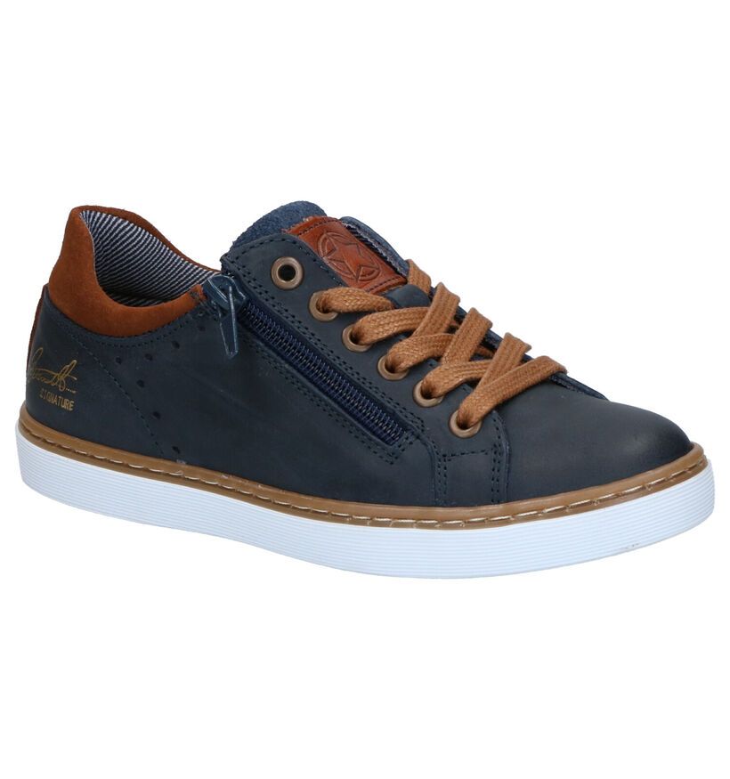 Bullboxer Chaussures basses en Bleu en cuir (269071)