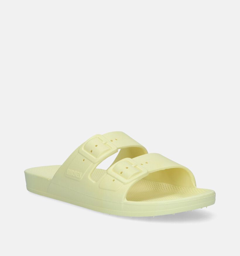 Freedom Moses Basic Nu-pieds en Jaune pour femmes (340274)