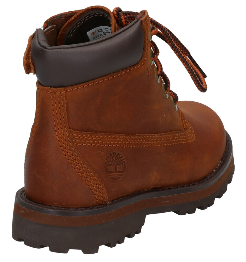 Timberland Courma Kid 6 inch Bruine Bottines voor jongens, meisjes (329077) - geschikt voor steunzolen