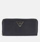 Guess Porte-monnaie zippé en Noir pour femmes (360075)