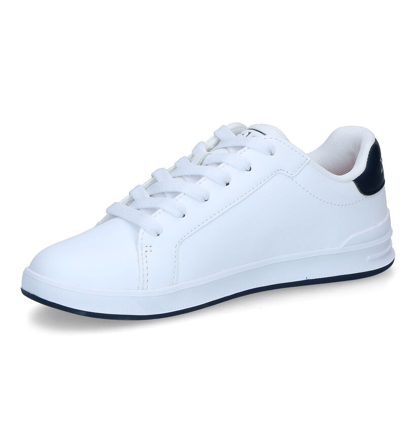 Polo Ralph Lauren Heritage Chaussures à lacets en Blanc pour garçons (320150)